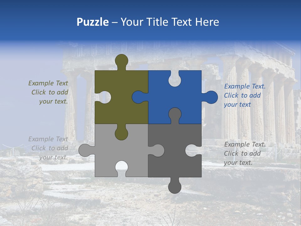 Vacation Past Landmark PowerPoint Template