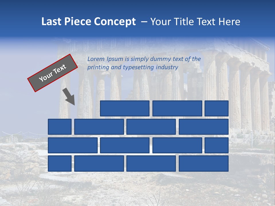 Vacation Past Landmark PowerPoint Template