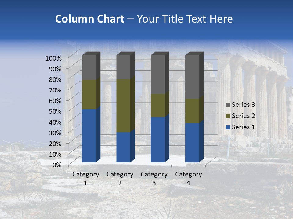 Vacation Past Landmark PowerPoint Template