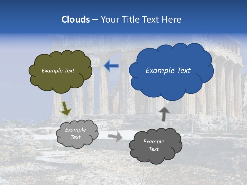 Vacation Past Landmark PowerPoint Template