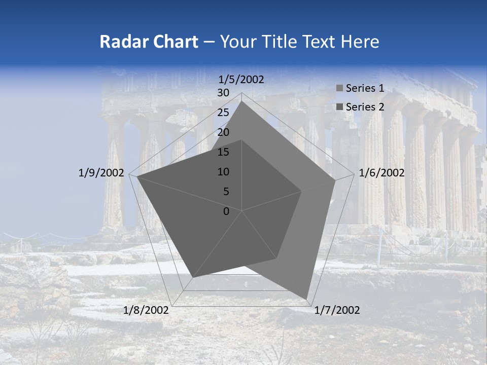 Vacation Past Landmark PowerPoint Template