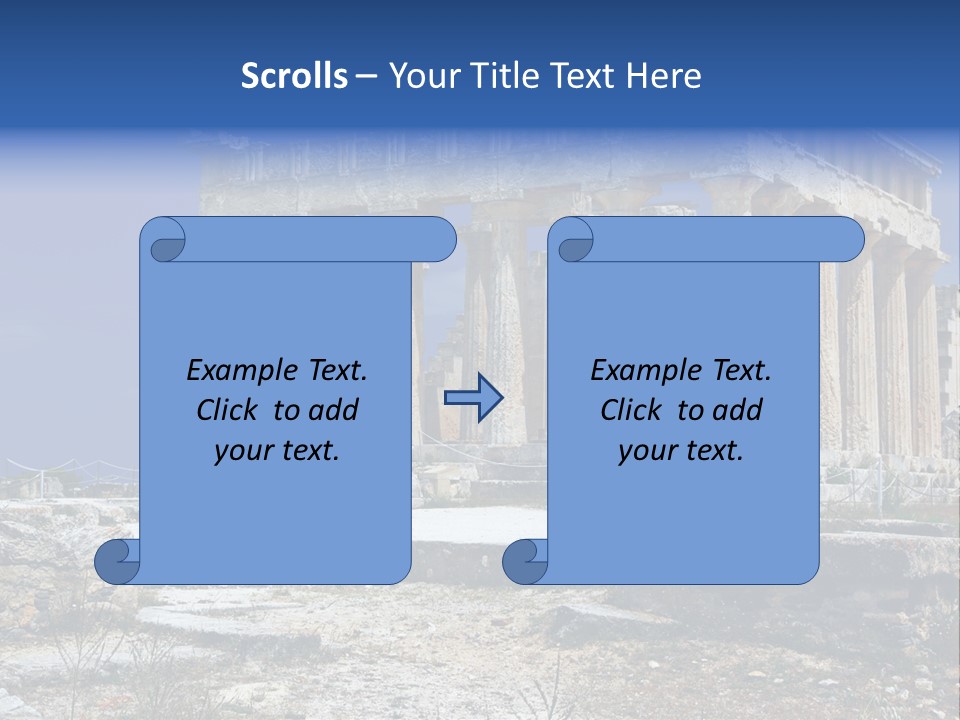 Vacation Past Landmark PowerPoint Template