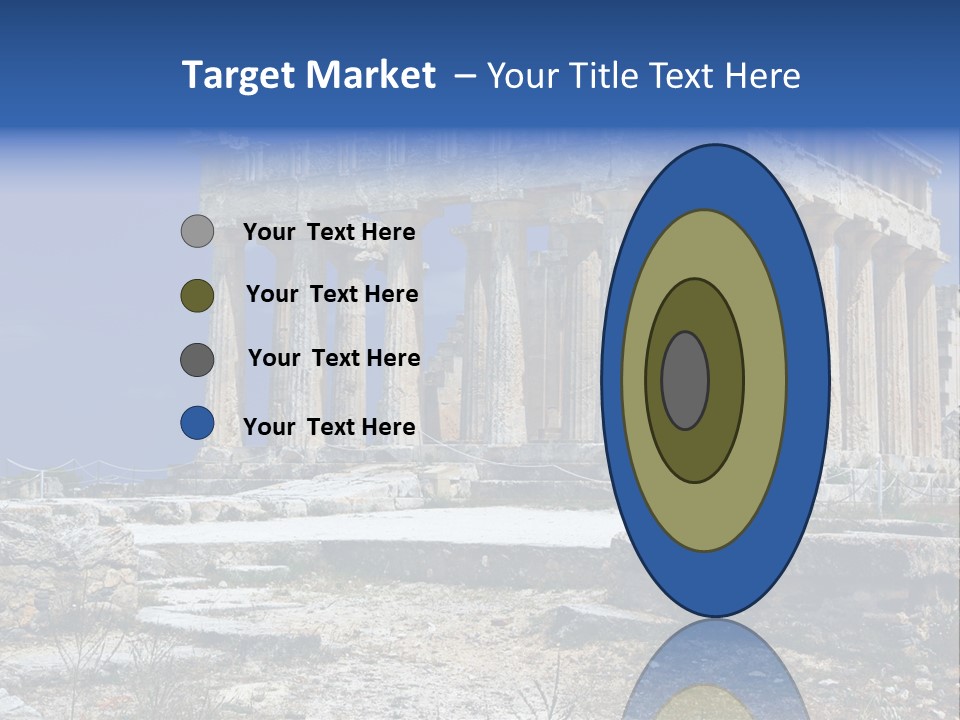 Vacation Past Landmark PowerPoint Template