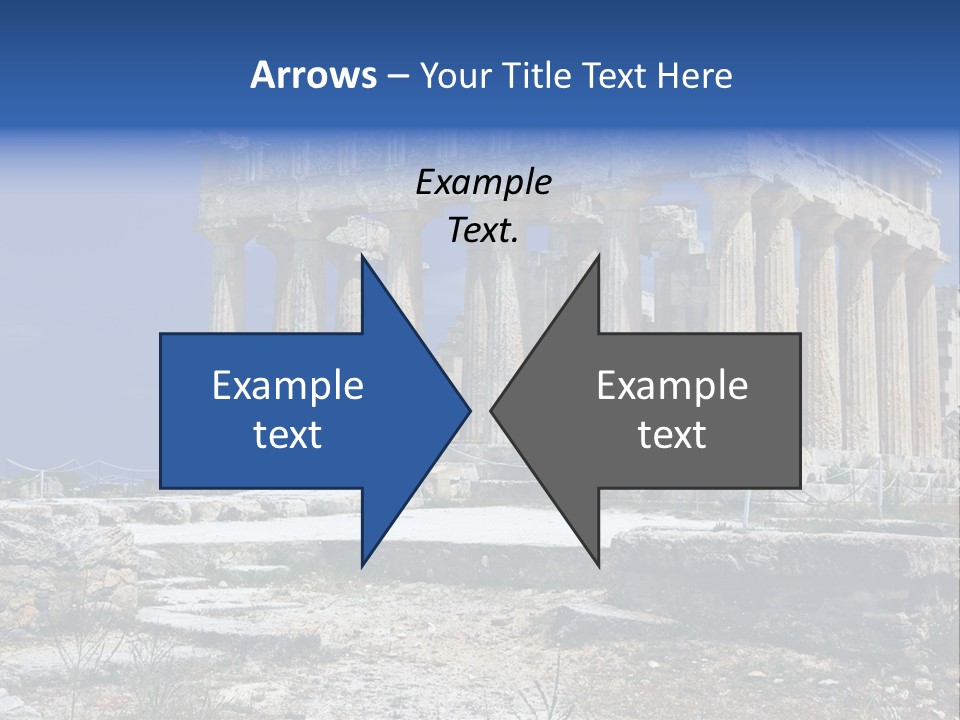 Vacation Past Landmark PowerPoint Template