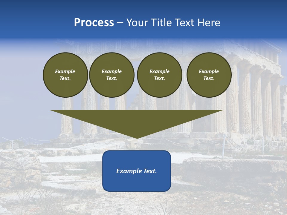 Vacation Past Landmark PowerPoint Template