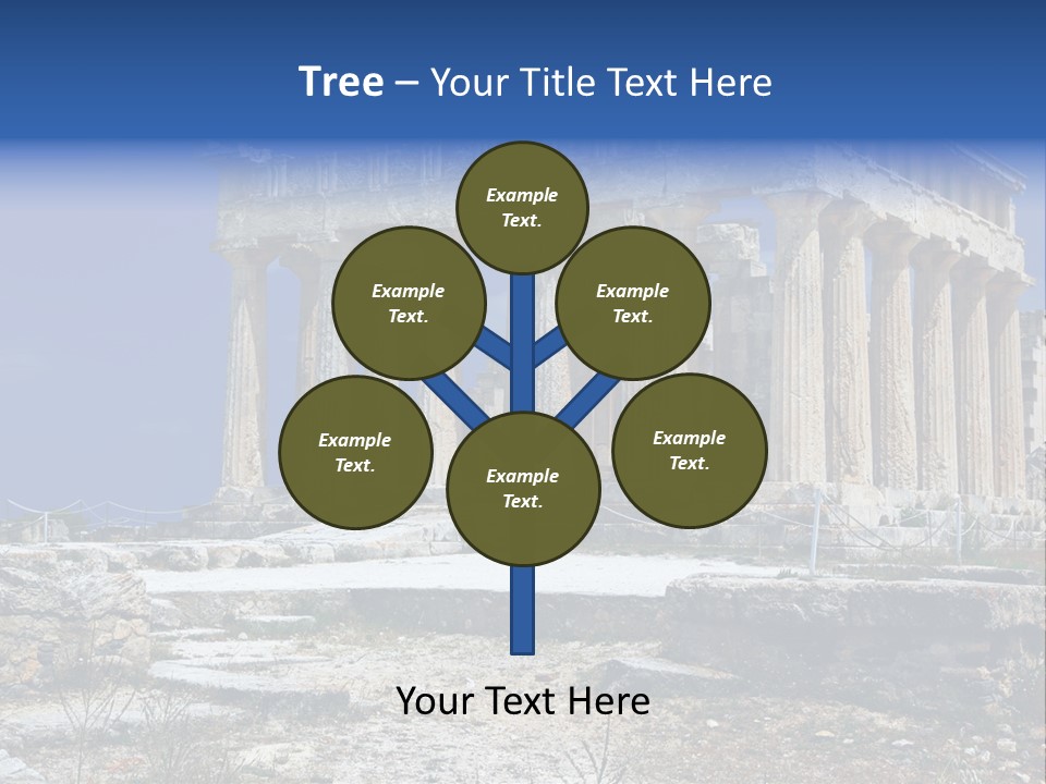 Vacation Past Landmark PowerPoint Template