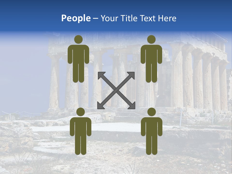 Vacation Past Landmark PowerPoint Template