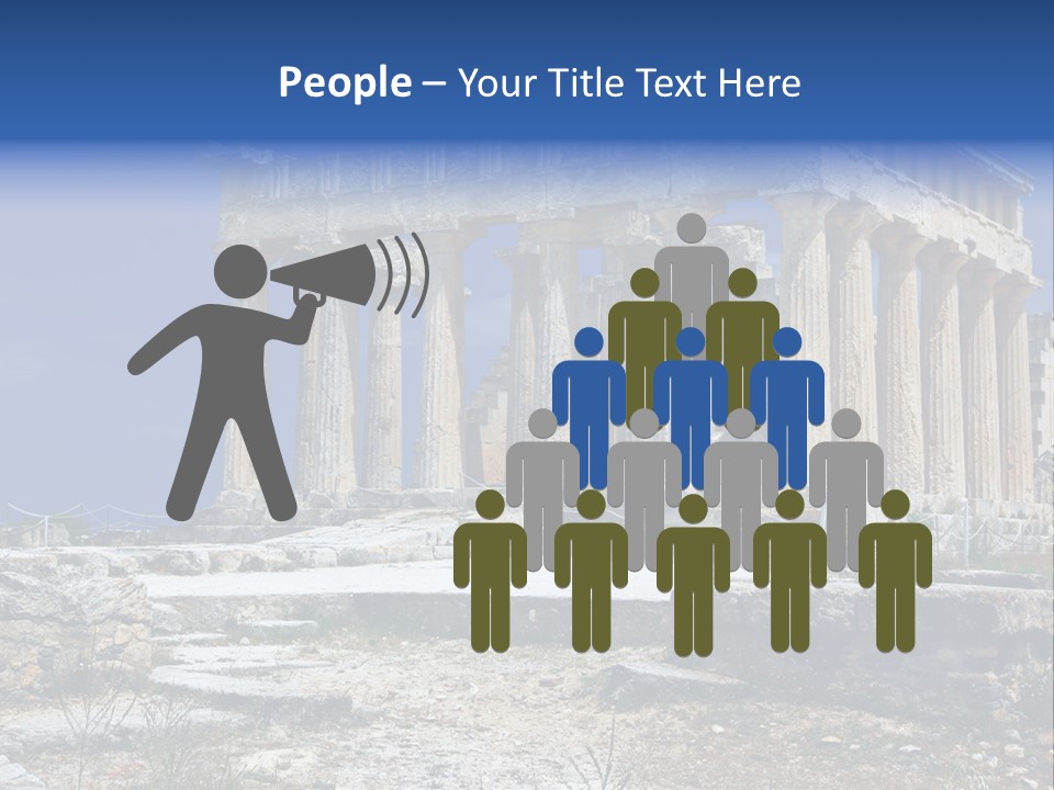 Vacation Past Landmark PowerPoint Template