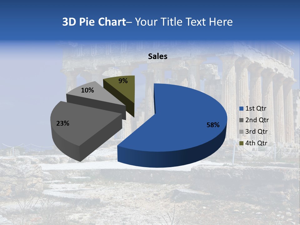 Vacation Past Landmark PowerPoint Template
