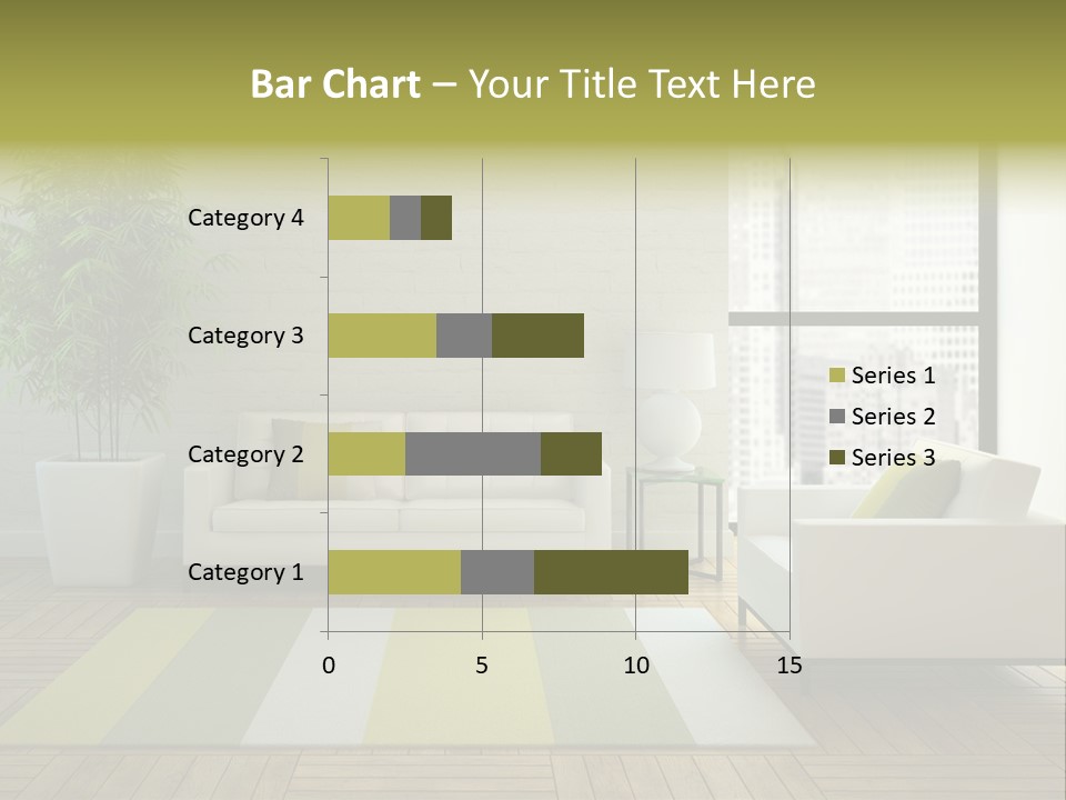 Reflection Plant Table PowerPoint Template