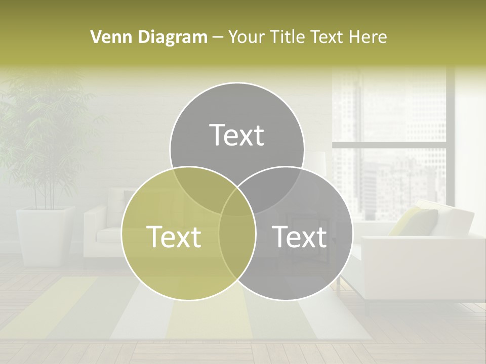 Reflection Plant Table PowerPoint Template
