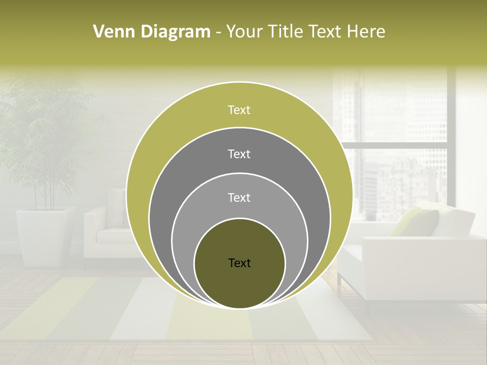Reflection Plant Table PowerPoint Template