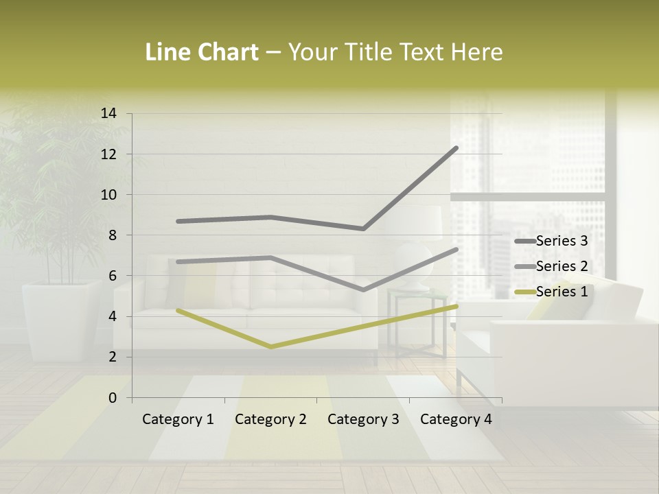 Reflection Plant Table PowerPoint Template