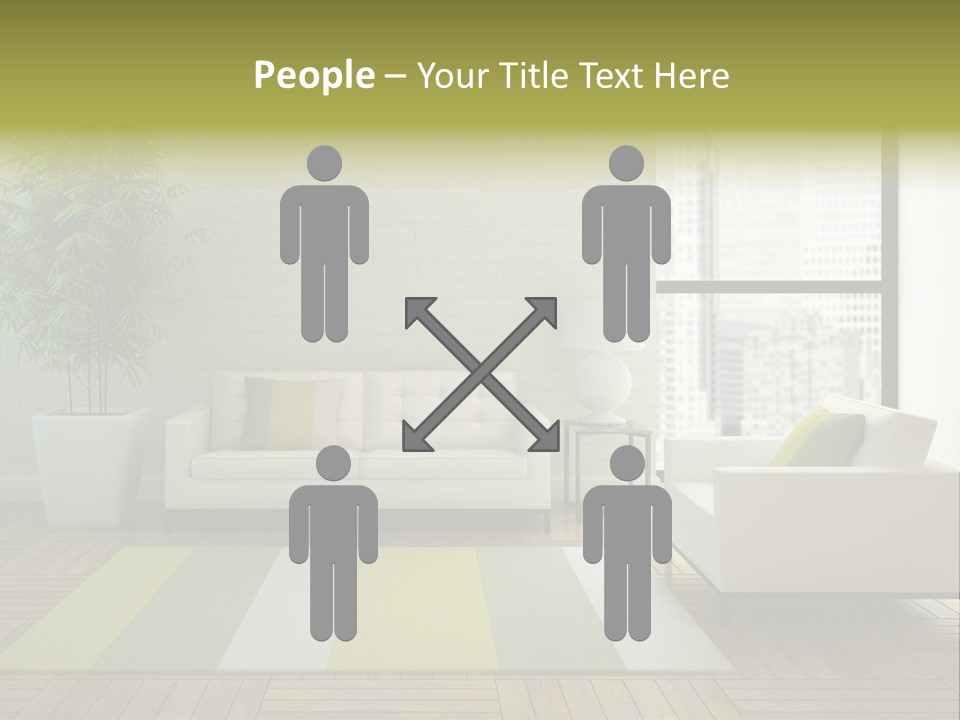 Reflection Plant Table PowerPoint Template