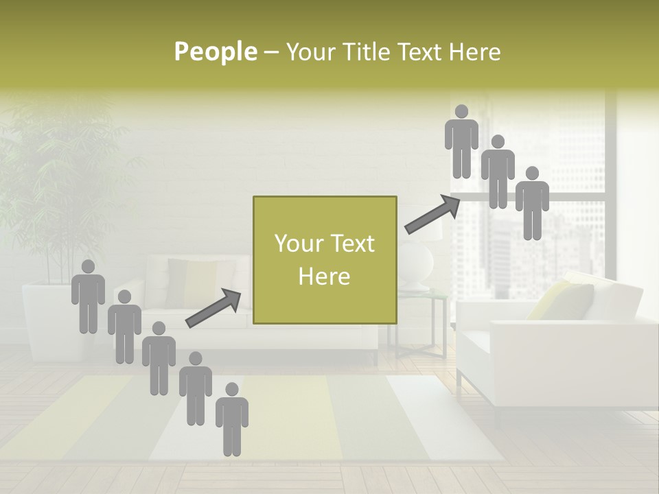 Reflection Plant Table PowerPoint Template