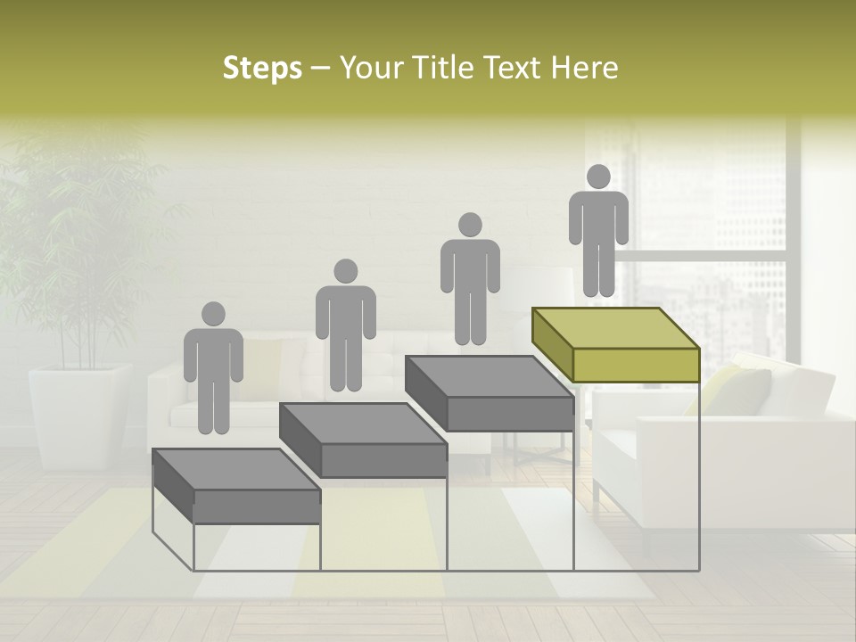 Reflection Plant Table PowerPoint Template