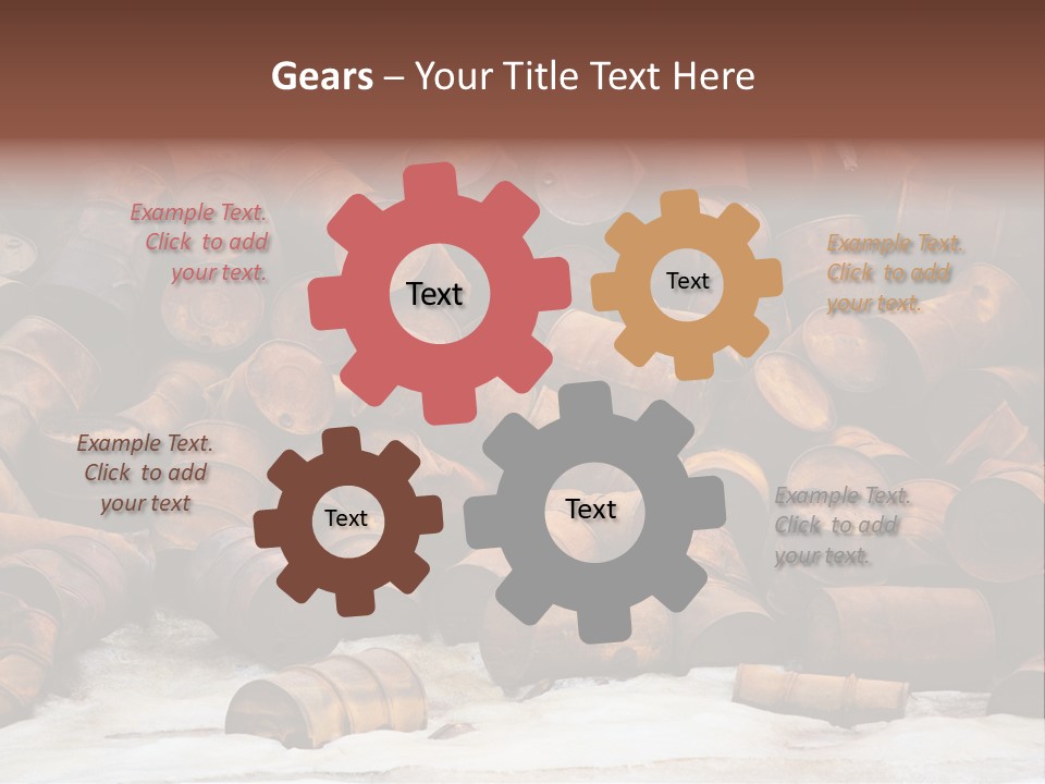 Arctic Chemical Poisonous PowerPoint Template