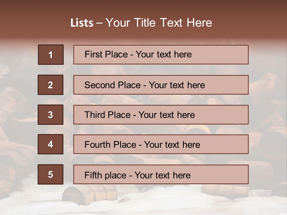 Arctic Chemical Poisonous PowerPoint Template
