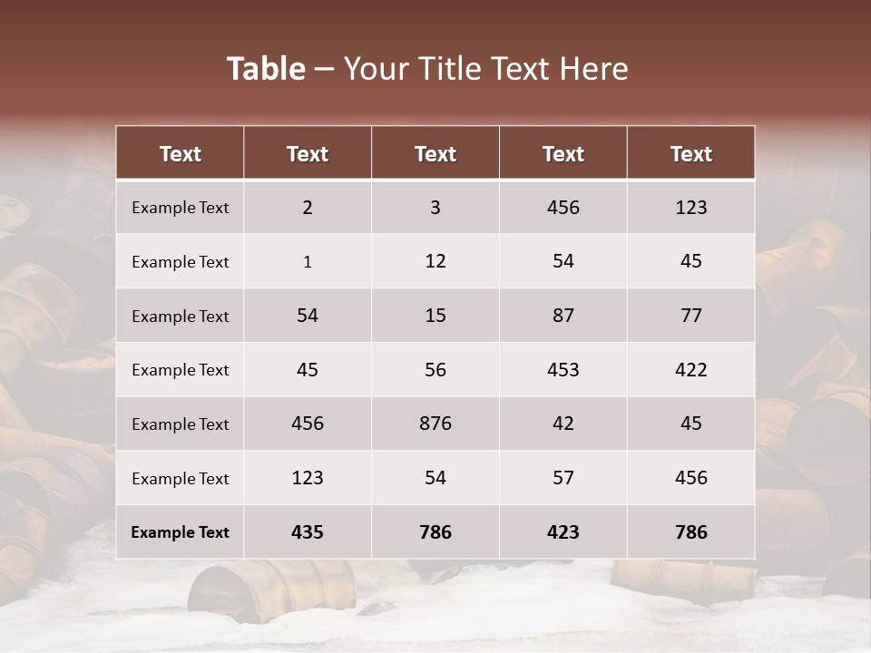 Arctic Chemical Poisonous PowerPoint Template