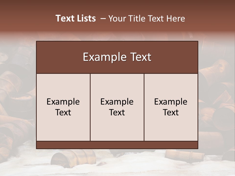 Arctic Chemical Poisonous PowerPoint Template