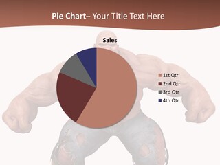 Man Body Bicep PowerPoint Template