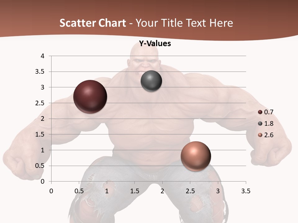 Man Body Bicep PowerPoint Template