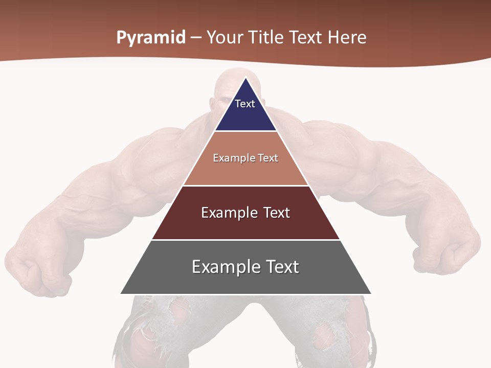 Man Body Bicep PowerPoint Template