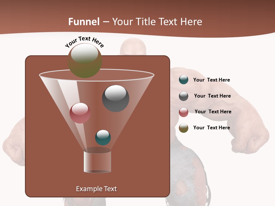 Man Body Bicep PowerPoint Template