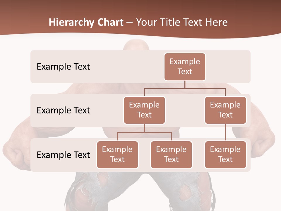 Man Body Bicep PowerPoint Template