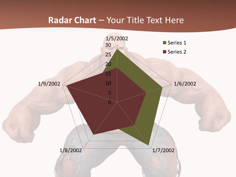 Man Body Bicep PowerPoint Template