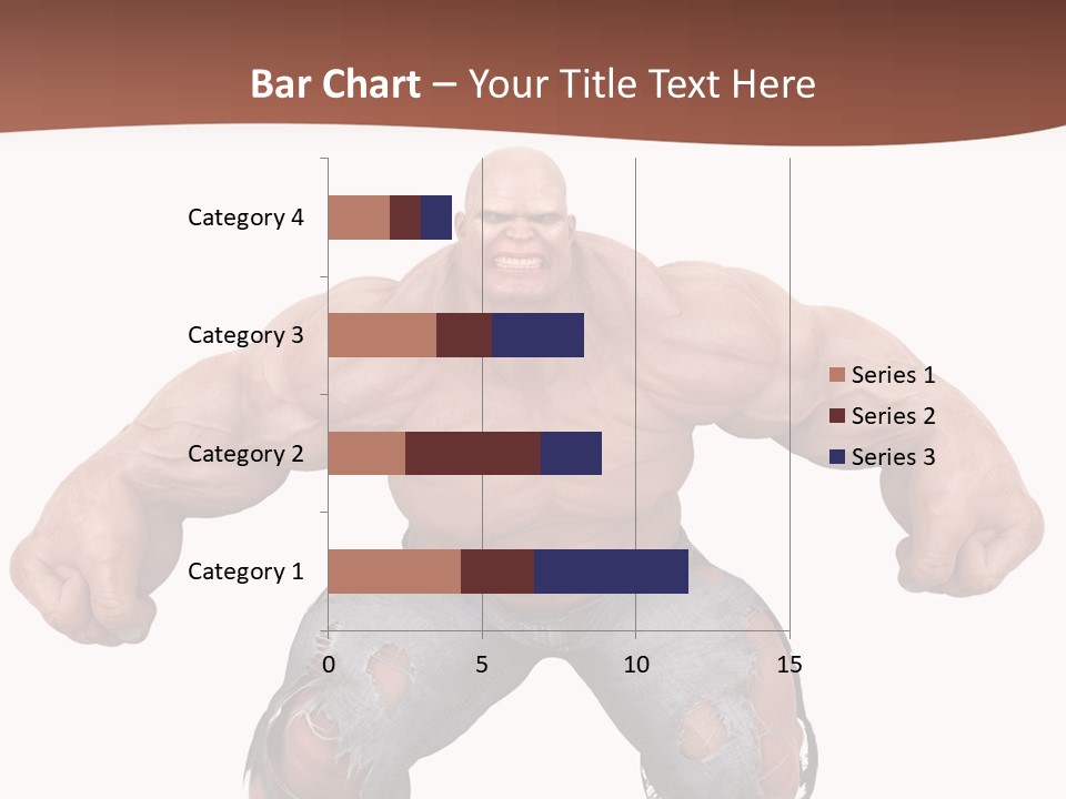 Man Body Bicep PowerPoint Template