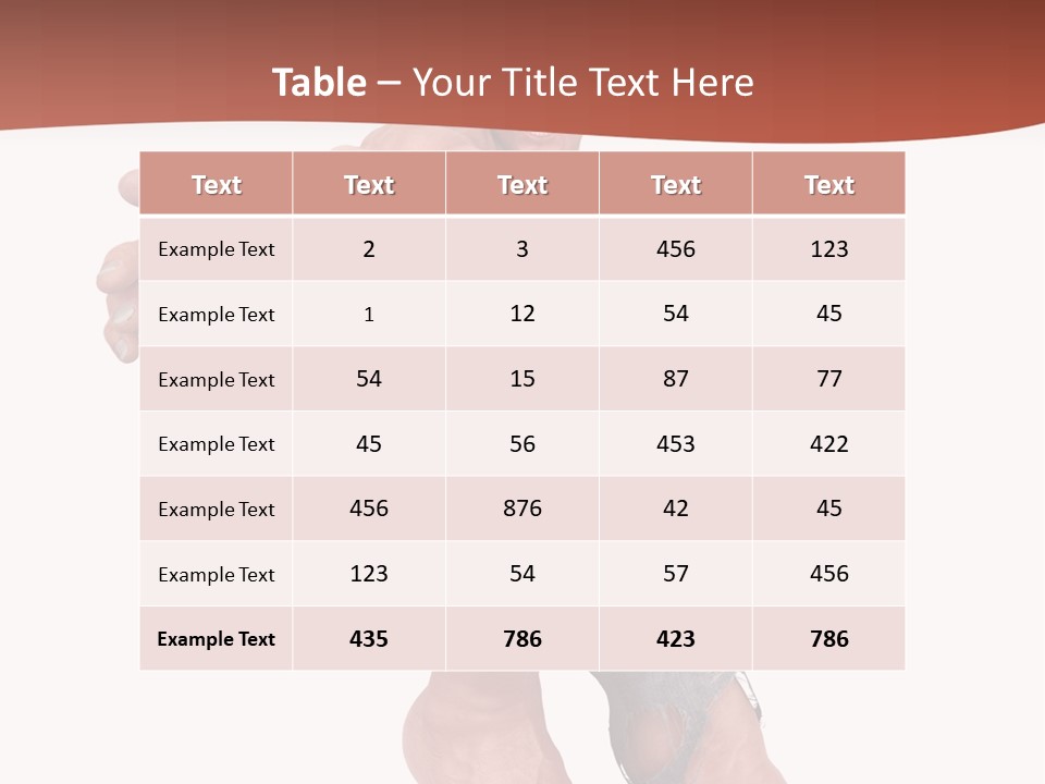 Attack Strength Activity PowerPoint Template