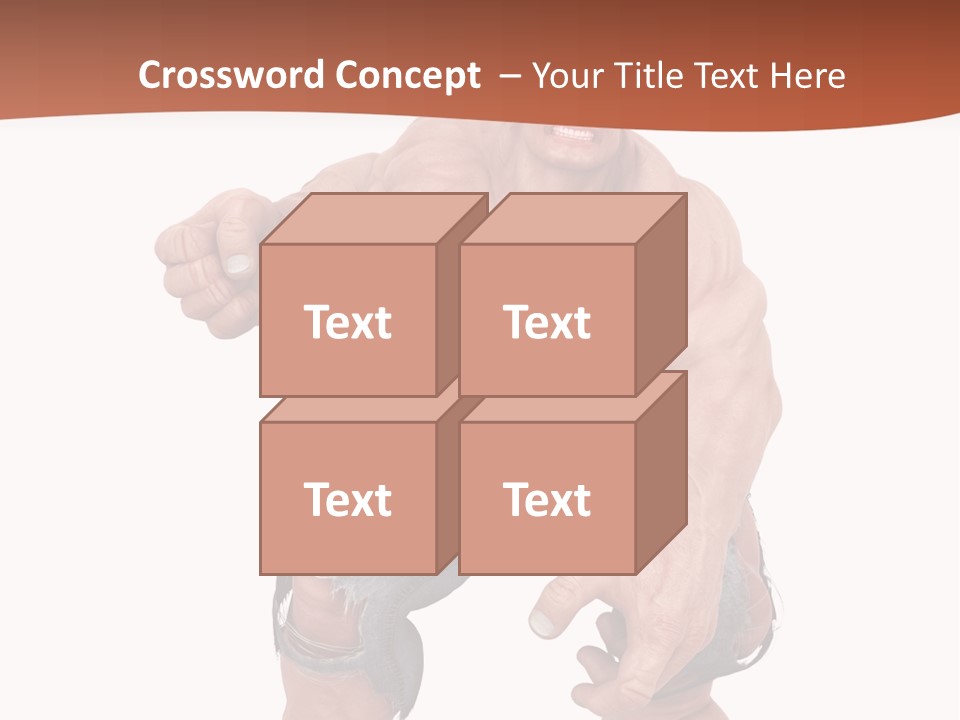 Strong Bodybuilder Killer PowerPoint Template