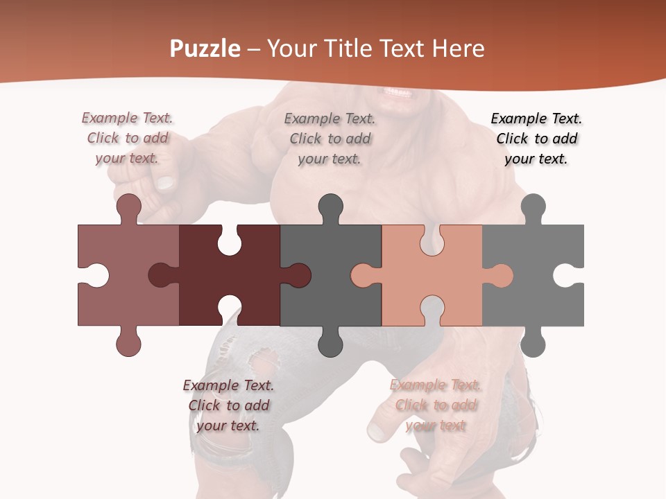 Strong Bodybuilder Killer PowerPoint Template