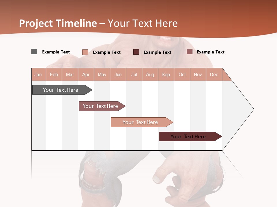 Strong Bodybuilder Killer PowerPoint Template