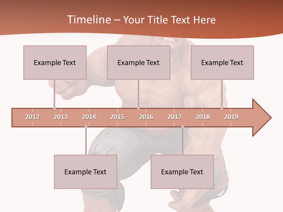 Strong Bodybuilder Killer PowerPoint Template