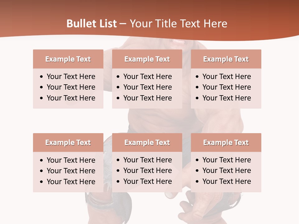 Strong Bodybuilder Killer PowerPoint Template