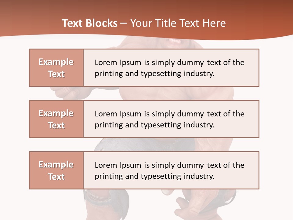 Strong Bodybuilder Killer PowerPoint Template
