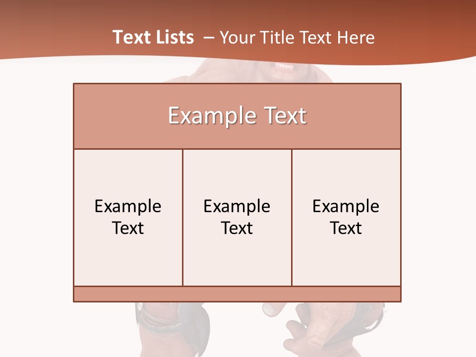 Strong Bodybuilder Killer PowerPoint Template
