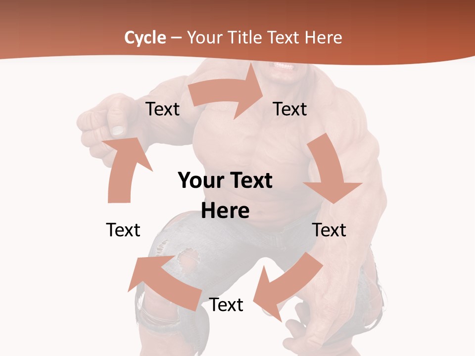 Strong Bodybuilder Killer PowerPoint Template