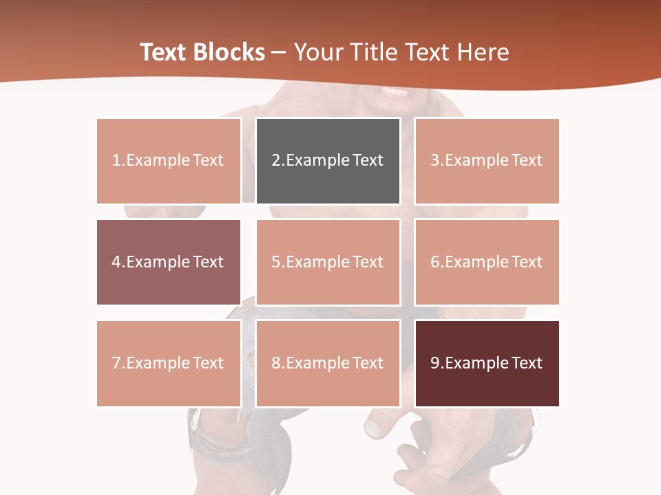 Strong Bodybuilder Killer PowerPoint Template