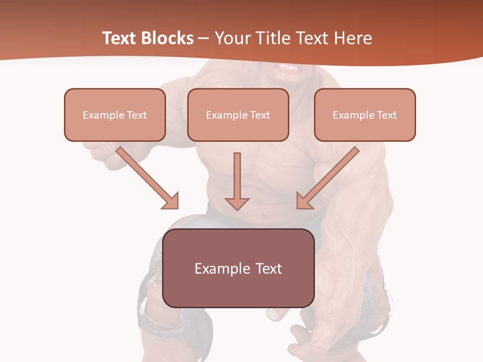 Strong Bodybuilder Killer PowerPoint Template