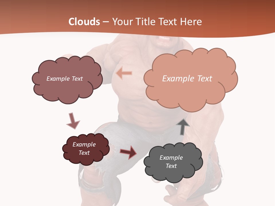 Strong Bodybuilder Killer PowerPoint Template