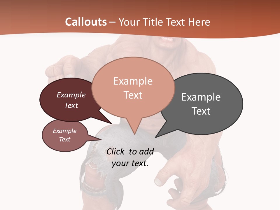 Strong Bodybuilder Killer PowerPoint Template