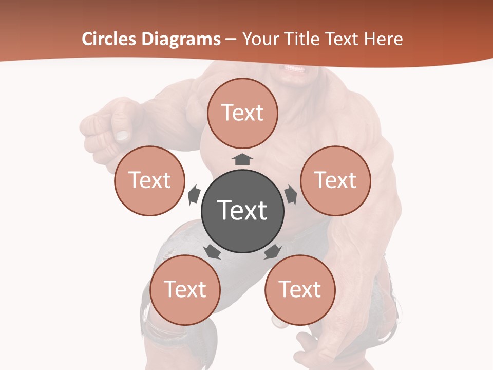 Strong Bodybuilder Killer PowerPoint Template