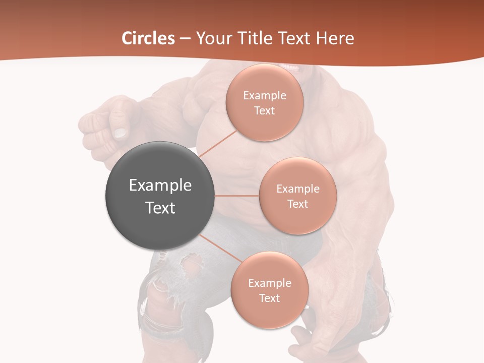 Strong Bodybuilder Killer PowerPoint Template
