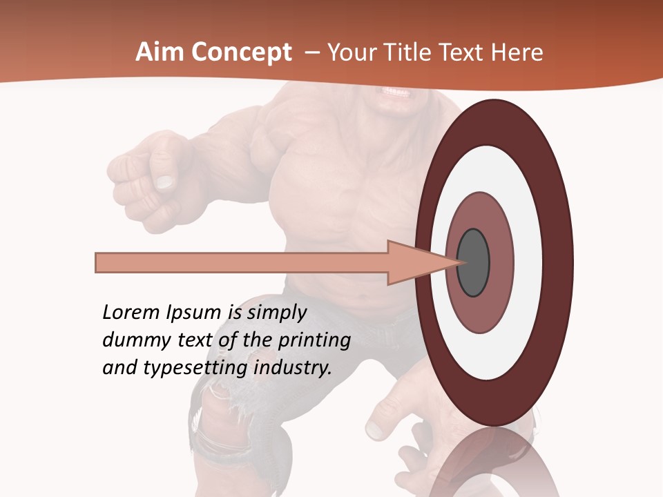 Strong Bodybuilder Killer PowerPoint Template