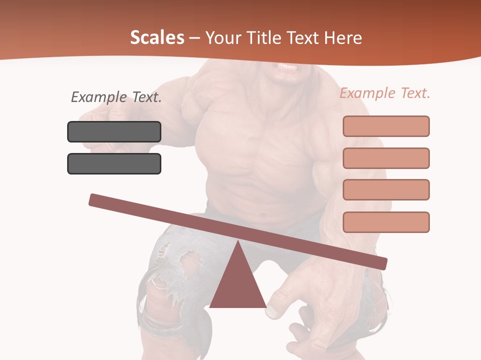 Strong Bodybuilder Killer PowerPoint Template