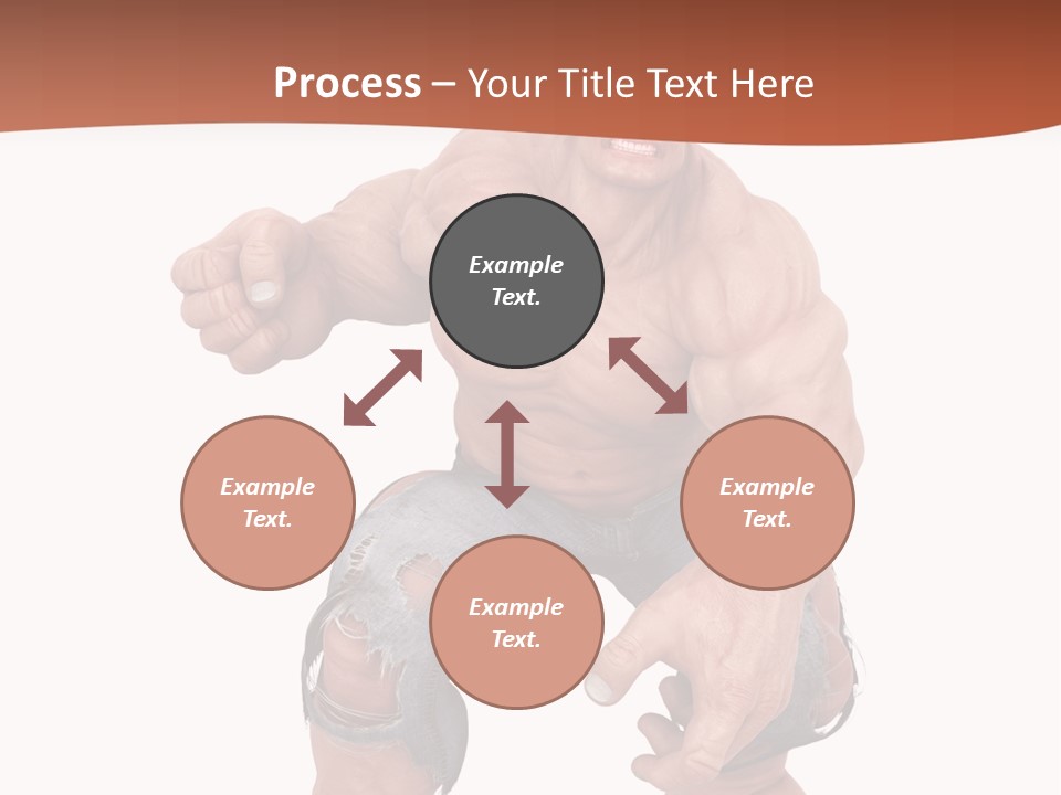 Strong Bodybuilder Killer PowerPoint Template