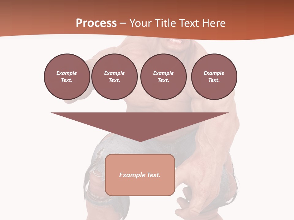 Strong Bodybuilder Killer PowerPoint Template